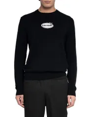 ザディグ エ ヴォルテール メンズ アウター ニット・セーター Zadig Voltaire Kennedy Moto Sweater Black ブラックのサムネイル