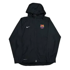 L NIKE バルセロナ ブラック STORM-FIT ウィンドブレーカー