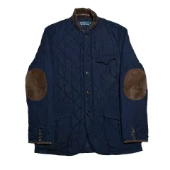 M POLO RALPH LAUREN ネイビー キルティング ジャケット