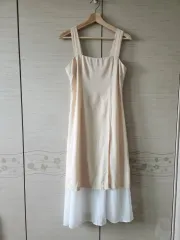 ベージュ ビスチェ ONE PIECE Sサイズ