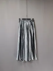 ウエスト ストライプ ワイド ズボン