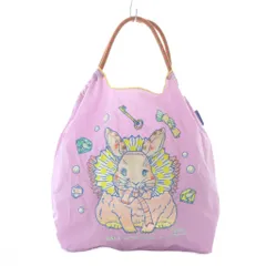 ボールアンドチェーン Ball&Chain D.M.RABBIT トートバッグ ハンド ショッパー ナイロン 刺繍 ウサギ /RI ■OS