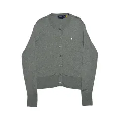 S POLO RALPH LAUREN(ポロラルフローレン) レディース コットン ラウンドネック カーディガン