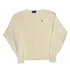 XL POLO RALPH LAUREN(ポロラルフローレン) コットン ラウンドネック ニット