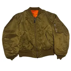 L アルファ インダストリーズ リバーシブル MA-1 ジャケット