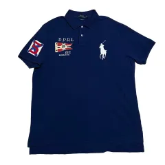 XL POLO RALPH LAUREN(ポロラルフローレン) ビックポニー ブルー KARA（カラ） 半袖 Tシャツ