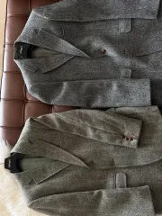 ハリス ツイード ヘリンボーン ジャケット