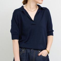SLOANE/スローン】 POLO KNIT ネイビー - メルカリ