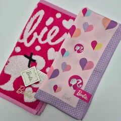 【新品】Barbie レディースハンカチ & タオルハンカチ セット