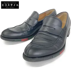 GUCCI グッチ 295117 ウェブソール レザーコインローファー 6