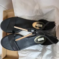 ストラップ フラット 靴 レディース サンダル