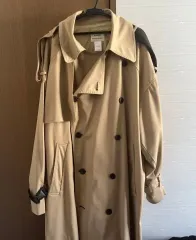 イミンによる破格レア商品 A-Wende ベージュ トレンチコート XL