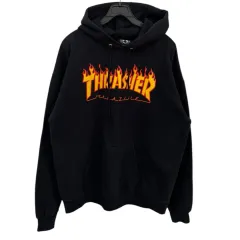 THRASHER フーディー Tシャツ L