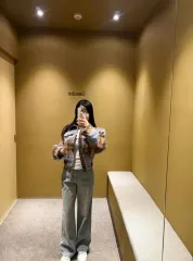 deaube CHECK ウール コーデュロイ ジャケット