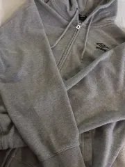 アンブロ グレー フード ジップアップ