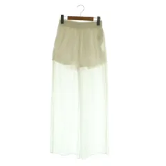 エミアトリエ emmi atelier シアードットリラックスパンツ ワイド ジャガード 0 ホワイト /MY ■OS ■SH