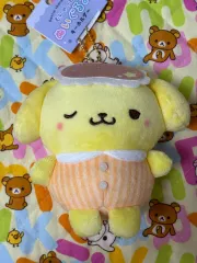 サンリオ ポムポムプリン パジャマキーホルダー 日本正規品 新品