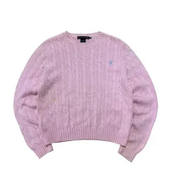 ポロラルフローレン ケーブル編み ニット
