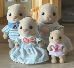 シルバニアファミリー ラッコファミリー