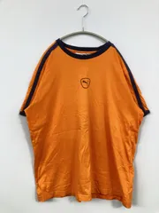 PUMA プーマ Tシャツ/カットソー XXL オレンジ