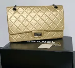 シャネル 2 55 ヴィンテージ ショルダーバッグ