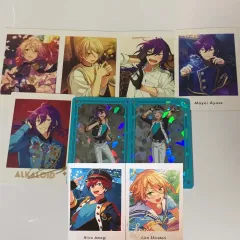 あんさんぶるスターズ！ アイラ、マヨイ、巽、一彩 パシャ・ぱしゃっつ アニメイト 特典 カード