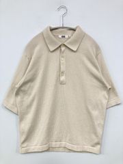 UNIQLO ユニクロ ポロシャツ S ベージュ