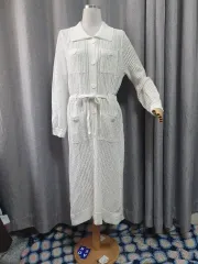 カールラガーフェルド カバーアップ ロング カーディガン