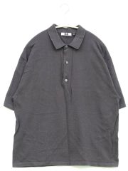UNIQLO ユニクロ ポロシャツ M グレー