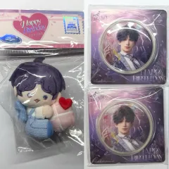 LOVE AND DEEP SPACE 럽딥 2025 誕生日 ぬいぐるみ ぬい 缶バッジ ギウク