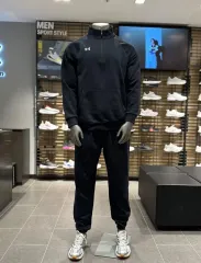 UNDER ARMOUR アンダーアーマー 起毛 ハーフジップ 上下セット