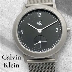 Calvin Klein カルバンクライン K3221 スモールセコンド メッシュベルト クォーツ メンズ 腕時計のサムネイル