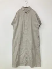シャツワンピース M-L グレー