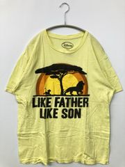 Disney ディズニー Tシャツ/カットソー MD イエロー