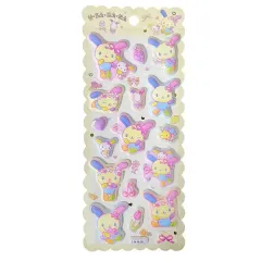 日本正規品 ウサハナ もちマシュマロ ステッカー