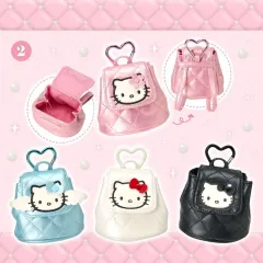 ハローキティ キルティングシリーズ バックパック キーホルダー (ブルー)