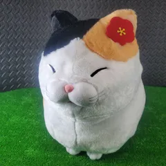 【アミューズメント景品 ぬいぐるみ】 ひげまんじゅう福  みーさま  アミューズ 　みなさまに福をお届いたします