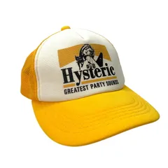 【中古品】HYSTERIC GLAMOUR ヒステリックグラマー GUITAR GIRL メッシュキャップ ブランド 帽子 【185-260329-gm-19-fuz】