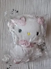 ハローキティ 白 フリル マスコット