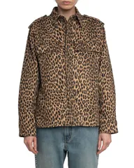 ザディグ エ ヴォルテール レディース アウター ジャケット・ブルゾン デニム Zadig Voltaire Taskam Leopardenim Jacket Daim デニムのサムネイル