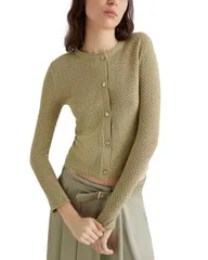 マレーラ レディース アウター カーディガン Marella Paiolo Cardigan Sage セージ