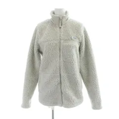 コロンビア Columbia PFG ボアジャケット 上着 XS ライトグレー 長袖 スタンドカラー 無地 /AB ■OS