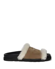 ザディグ エ ヴォルテール レディース シューズ サンダル Zadig Voltaire Womens Teddy Bare Shearling Slide Sandals Cognacのサムネイル