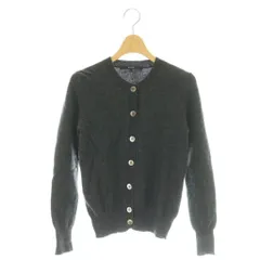 マカフィー MACPHEE トゥモローランド ウールカシミヤカーディガン ニット 1 チャコールグレー /DF ■OS