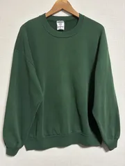 XL 無地 USA製 JERZEES ビンテージ スウェット グリーン