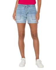 リヴァプール ロサンゼルス レディース ボトムス ハーフパンツ・ショーツ ショートパンツ Liverpoolos Angeles Rascal High Rise Utility Jean Shorts in Boylston