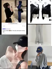 今週限定価格 ) ably WHO フード ベースボールキャップ ブーツカットパンツ (5個) まとめ売り