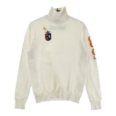 サイズ：0 PEARLY GATES パーリーゲイツ  タートルネック ニットセーター  ホワイト系 [240101656933] ゴルフウェア レディース ストスト