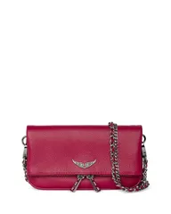 ザディグ エ ヴォルテール レディース バッグ レザー Zadig Voltaire Rock Nano Grained Leather Crossbody Podiumのサムネイル