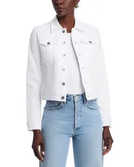 エージー レディース アウター ジャケット・ブルゾン AG Robyn Jacket White ホワイトのサムネイル